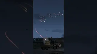 Massive Explosion! Russian SU-57 vs German Mantis C-ram Combat