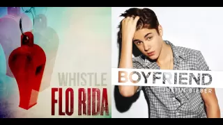 Flo Rida vs. Justin Bieber - Boyfriend Whistle