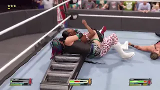 Rhea Ripley[RAW] vs Bianca Belair[NXT] vs Asuka[SMACKDOWN]