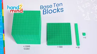 How to Use Base Ten Blocks by hand2mind