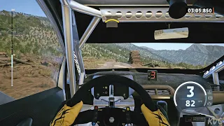 EA Sports WRC - Fiat Grande Punto Abarth S2000 2007 - Cockpit View Gameplay (PC UHD) [4K60FPS]