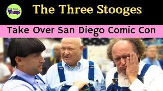 The Three Stooges at San Diego Comic Con - Behind the Scenes with Patty Mooney