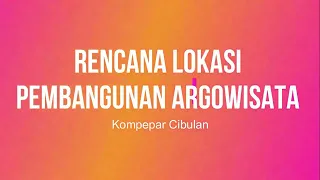 DRAFT KONSEP AGROWISATA MANISKIDUL KECAMATAN JALAKSANA KABUPATEN KUNINGAN JAWA BARAT