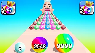 Ball Run 2048, Jelly Run 2048, Canvas Run - All Levels Gameplay Android,ios New Mobile Games iqowy