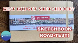 Cheap and Very Cheerful | Talens Art Creations Sketchbook Test