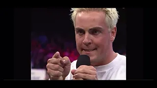 Ric Flair clashes with son David Flair and Vince Russo on WCW Monday Nitro (5/9/2000)