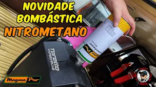 Novidade bombástica! Nitrometano puro (99,9%) em nova embalagem.