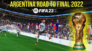 Argentina | Road to Final | FIFA World Cup 2022 | FIFA 23 PS5 Gameplay