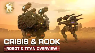 Rook & Crisis 🌠 Titan & Robot Overview — War Robots