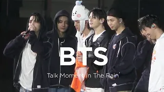 [Fancam] BTS Ending Talk Moment In The Rain l 방탄소년단 직캠 ㅣPTD Seoul Concert 2nd Day 220312