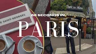 PARIS VLOG | 60 seconds in the city