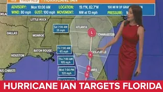 Monday afternoon tropical update: Hurricane Ian rapidly intensifying