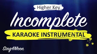 Incomplete – Backstreet Boys (Karaoke Instrumental) Higher Key