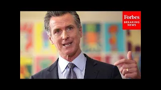 Gov. Gavin Newsom Promotes 'California Blueprint' Budget