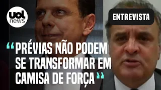 Aécio Neves: Doria levará PSDB à quase extinção se insistir em ser candidato a presidente na eleição