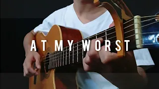 [free tabs]At My Worst - Pink Sweat$ (fingerstyle guitar cover)