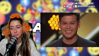 WOW! Marcelito Pomoy - The Prayer | DUAL VOICES | America's Got Talent: Champions | HONEST REACTION