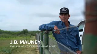 J.B. Mauney explains bull ride that broke his neck, causing career-ending injury