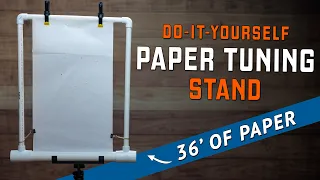 How to build a Paper Tuning Stand for Archery!