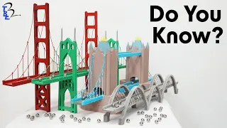 Can you name these 12 Bridges? Marble Machine Build