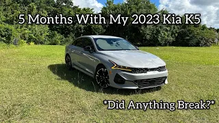 My 5 Month Ownership With My 2023 Kia K5 Gt-Line How is It So Far?