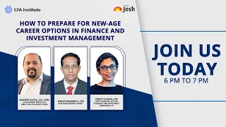 Webinar | How to Prepare for New-Age Career Options in Finance and Investment Management