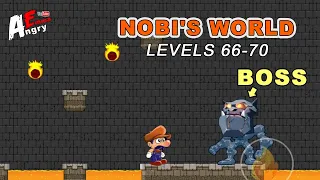 Nobi's World - Levels 66-70 + BOSS / Gameplay Walkthrough (Android, iOS)