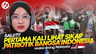 🇮🇩 Salut Dengan Sikap Patriotisme Bangsa Indonesia! | 🇲🇾 Reaction