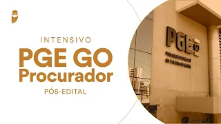 Curso Intensivo PGE GO (Procurador) - pós-edital: Direito Tributário - Prof. Felipe Duque