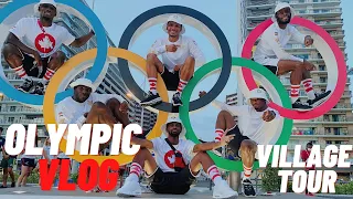 OLYMPIC Village Tour || Olympic VLOG P2 || Tokyo 2020 Olympics Behind the Scenes #KingsleyTV