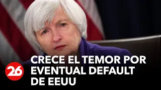 Crece el temor por eventual default de EEUU: Yellen alertó al Congreso por techo de deuda