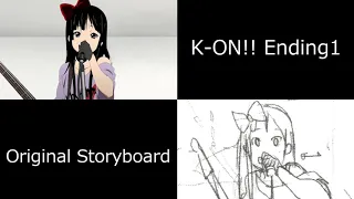 K-on!! Ending 1『 Listen!! 』Storyboard Comparison