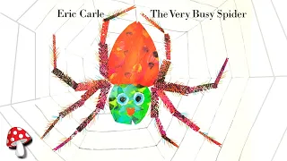 🕷️Animated The Very Busy Spider  (Read Aloud Books for Children) | Eric Carle  Miss Jill
