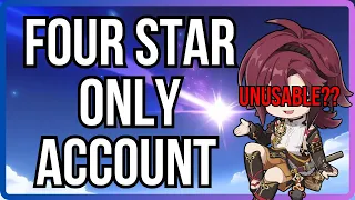 can i beat genshin impact using ONLY four star characters? | four stars only ep.1