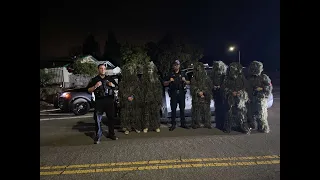 Hiding from Cops, in Ghillie Suits