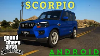 Mahindra Scorpio for Gta Sa android|| Dff only 🔥|| SUPER GAMERZ