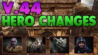 5 HERO REWORKS!!! V.44 Paragon Patch Discussion [Twitch Stream]