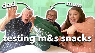 TESTING NEW M&S MARKS AND SPENCERS SNACKS AND FOOD | £5 chocolate eclairs?!