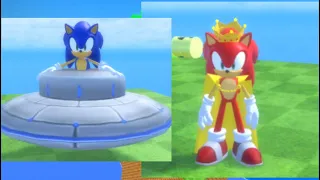How to get King Sonic and UFO Sonic#roblox