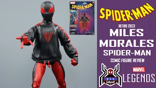 Marvel Legends MILES MORALES SPIDER MAN Retro 2023 Wave Comic Figure Review