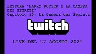 Lettura "Harry Potter e la Camera dei Segreti" - Capitolo 16: La Camera dei Segreti