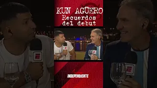 Kun Aguero recuerda su debut con Ruggeri