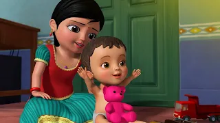 Muddu Muddu Putani -Sweet Baby Song | Kannada Rhymes for Children | Infobells