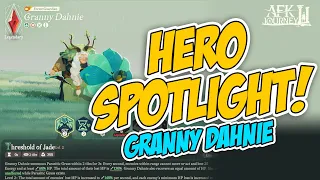 Grannie Dhanny (Best Tank) Hero Spotlight | AFK Journey