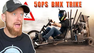 Fritz Meinecke reagiert auf 50 PS BMX TRIKE der REAL LIFE GUYS