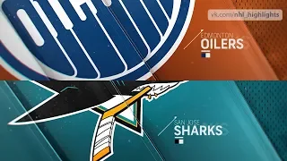 Edmonton Oilers vs San Jose Sharks Jan 8, 2018 HIGHLIGHTS HD