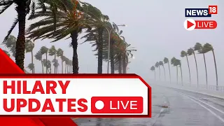 Hurricane Hilary Live Tracker | Hurricane Hilary To Bring Major Flooding Risk To California | News18