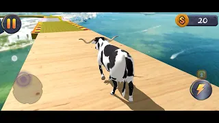 Crazy Cow Parkour - IMPOSSIBLE PARKOUR GTA | Vaca Parkour || #03
