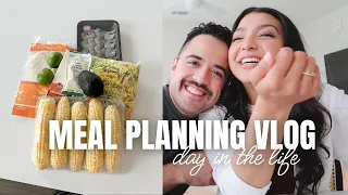 DAY IN MY LIFE VLOG | Meal Planning for 2, Grocery Store Run, Cook with Me