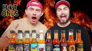 Surviving The Hot Ones Challenge